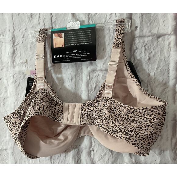 NWT Bali Passion for Comfort Minimizer Smooth Silhouette Underwire Bra 38 D - Picture 2 of 5